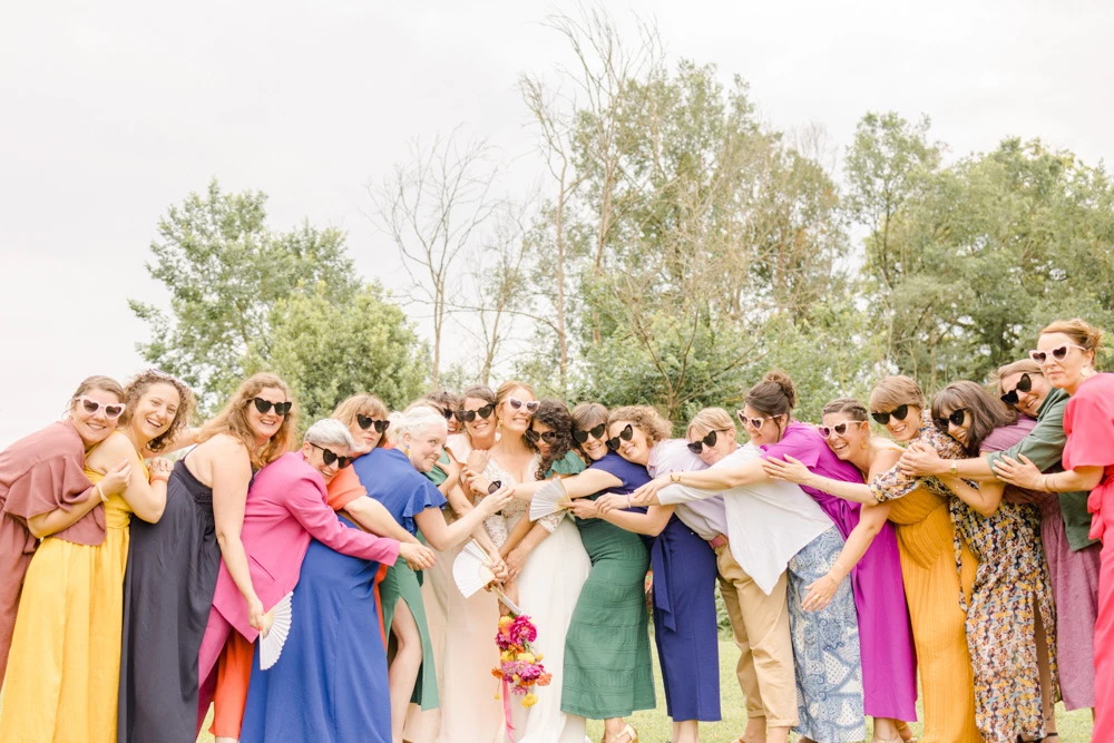 robe événement bonheur rose gris